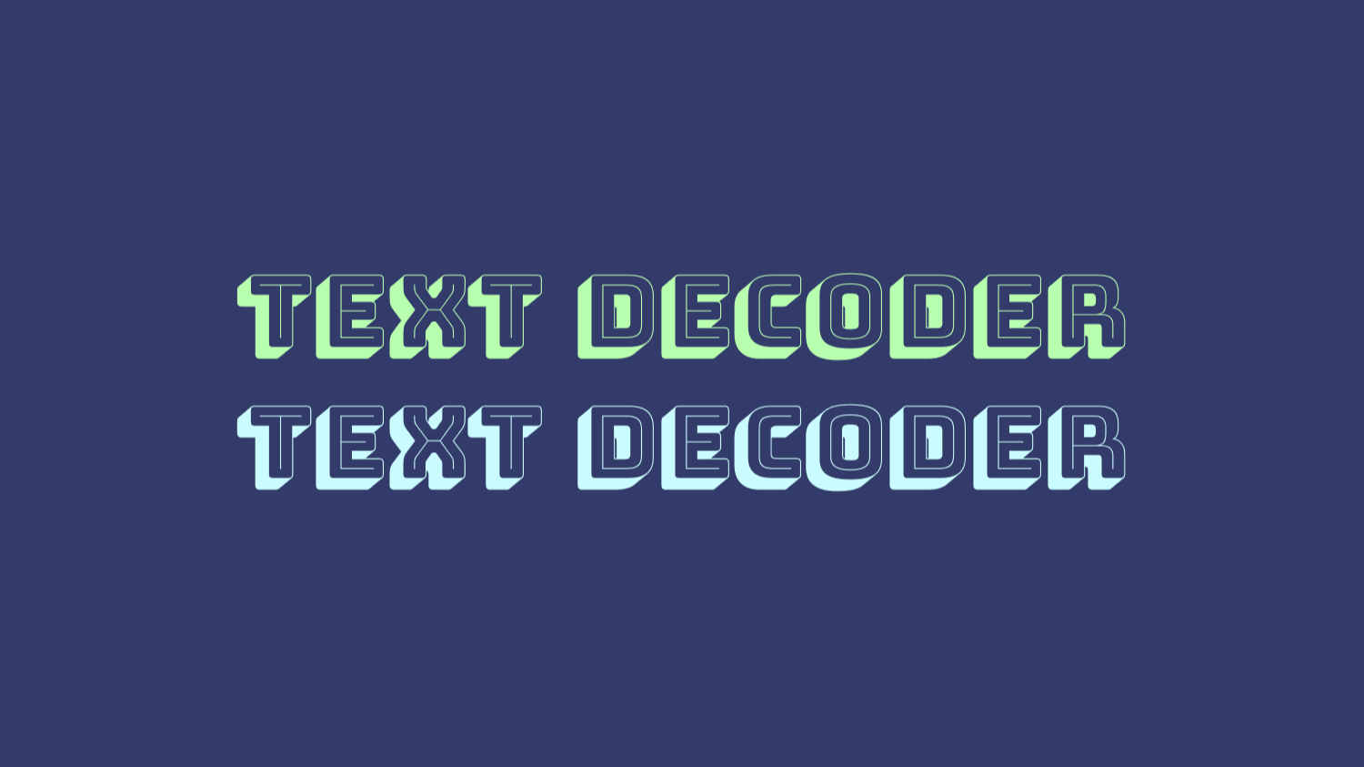 Logo do Decodificador de Texto